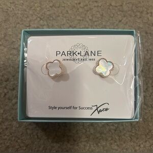 Park Lane White Icon Earrings